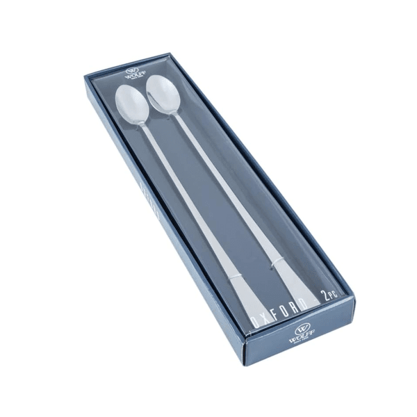 Conjunto 2 Colheres Bailarina de Aço Inox Oxford 30cm Wolff