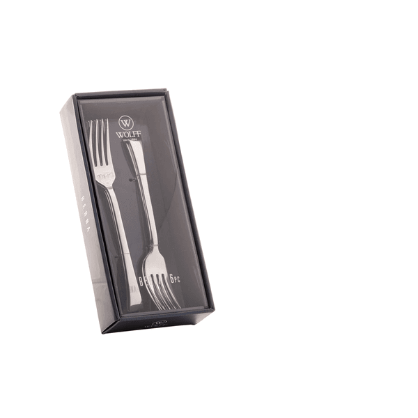 Jogo 6 Garfos Para Sobremesa Aço Inox Berna Wolff