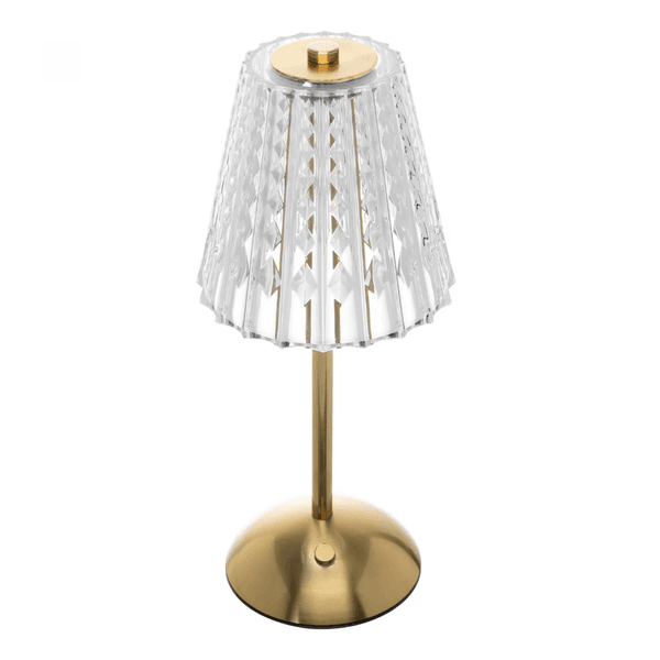 Luminária De Mesa Led Usb Wolff Leumina Dourada