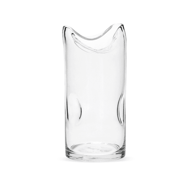 Vaso em Vidro Transparente Minimalista 30cm