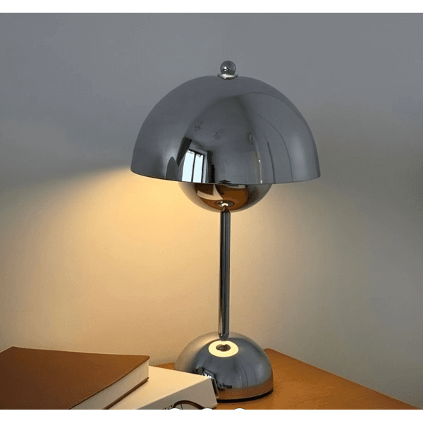 Luminária Mesa Abajur Led Metal Sem Fio Recarregável Usb