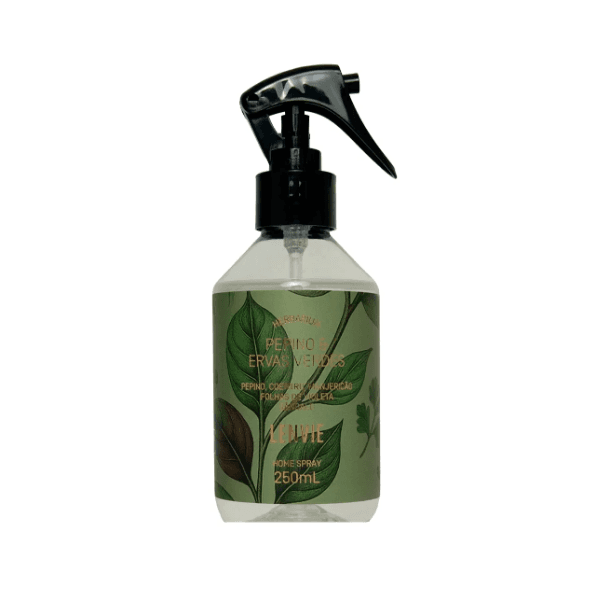 Home Spray Lenvie Herbarium Pepino E Ervas Verdes 250ml