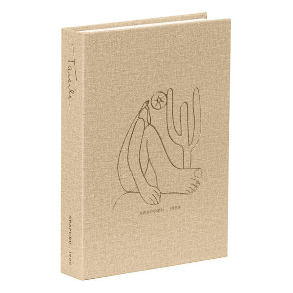 Livro Caixa Abaporu Tarsila Do Amaral Em Pu Bege Mart Bege