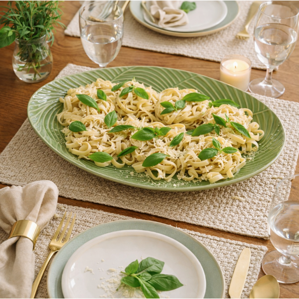 Travessa Grande Pra Servir Funda Colonia Verde Scalla