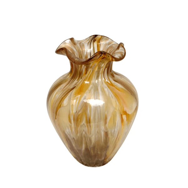 Vaso Donzela Degradê Âmbar 22cm Espressione