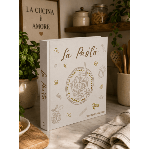 Livro Caixa La Pasta Luxo Decoração Cozinha Nicho