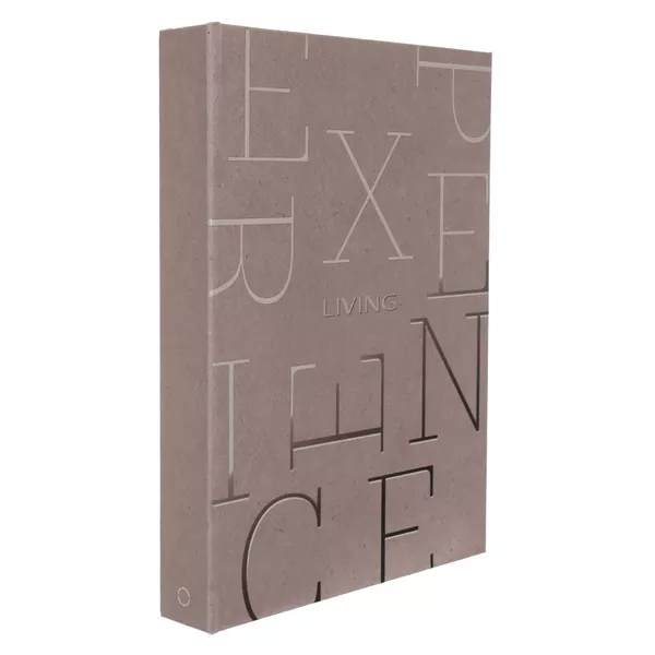 Livro Caixa Mdf Living Experience Luxo Decoração