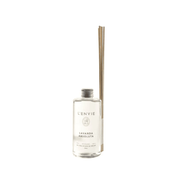 Refil Difusor Essência Lavanda Absoluta 200ml Lenvie 