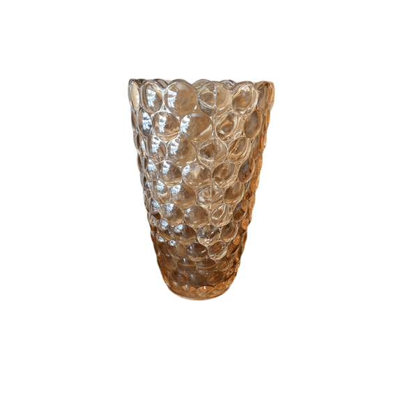 Vaso Vidro Ambar WF Presentes