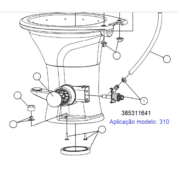 Válvula de retenção modelo 310