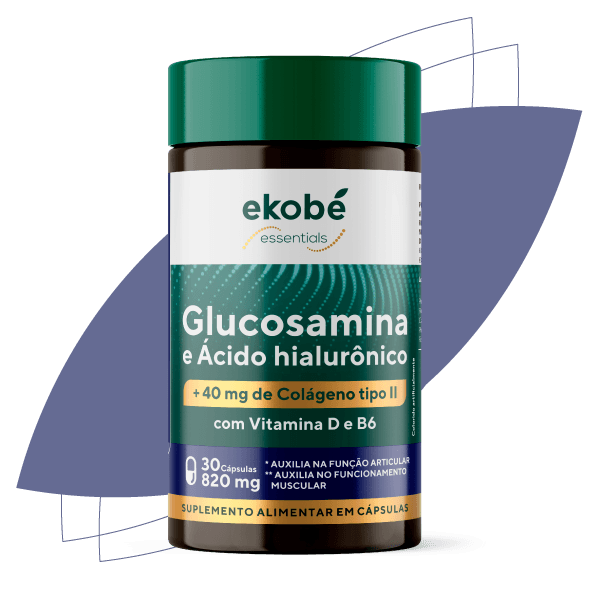 Glucosamina e Ácido Hialurônico + Colágeno Tipo II - Essentials