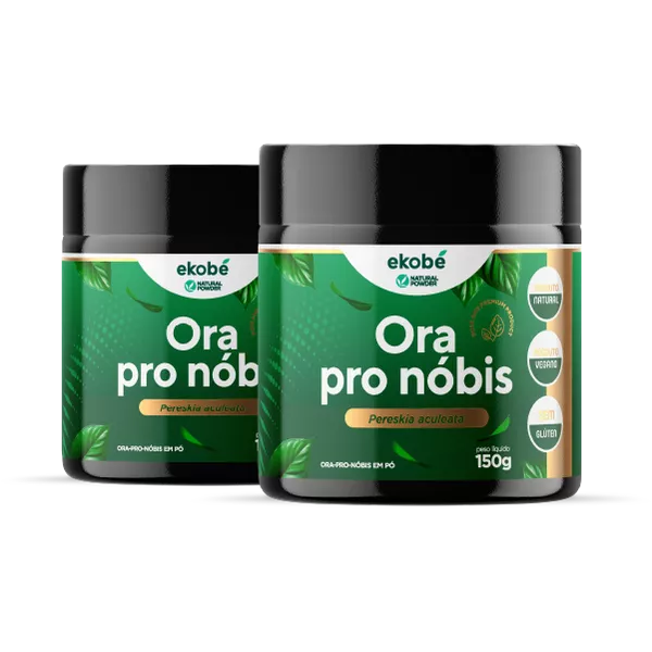 Kit 2 Ora Pro Nóbis - Proteína Natural - Natural Powder