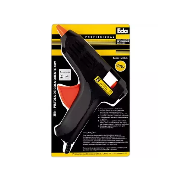 Aplicador Cola Quente Eda 40w Bivolt