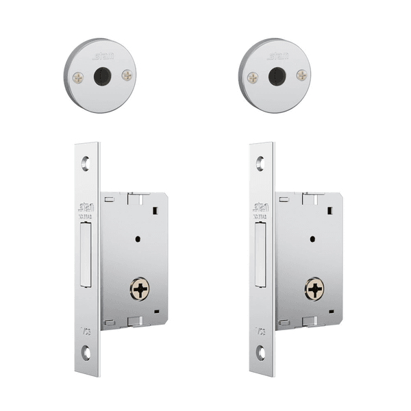 Fechadura Stam Inox 49mm
