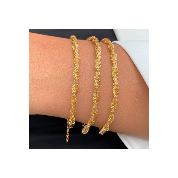 Pulseira trançada 