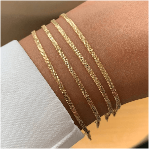 Pulseira De Fita Fina E Delicada (unitária)