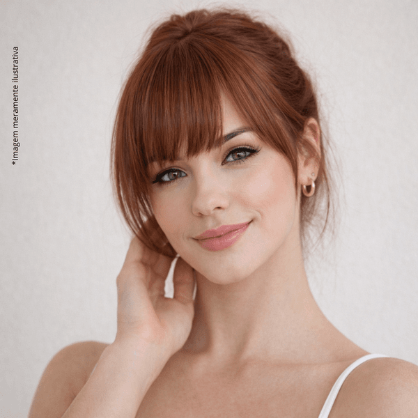 Franja da Pavorô - Cor: Loiro Cobre/Ruivo