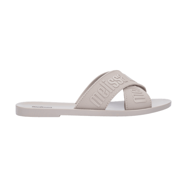 Melissa Chinelo M Lover Slide - Bege Escuro
