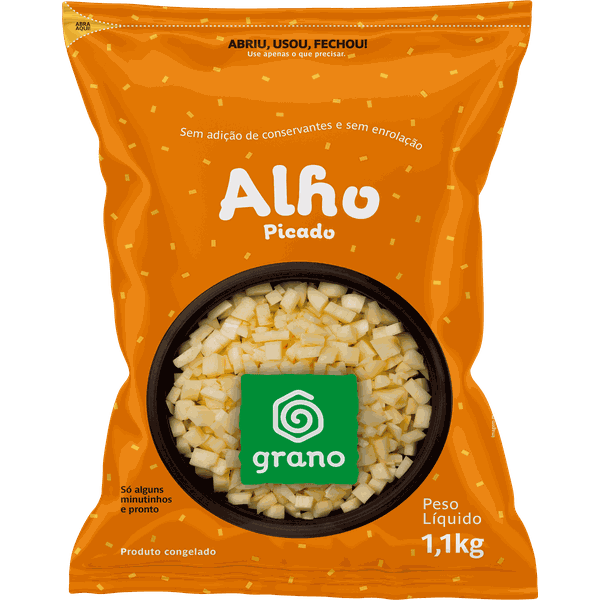 ALHO PICADO GRANO 1,1Kg