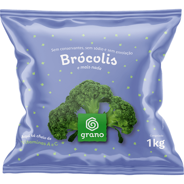 BRÓCOLIS CONGELADO GRANO 1KG