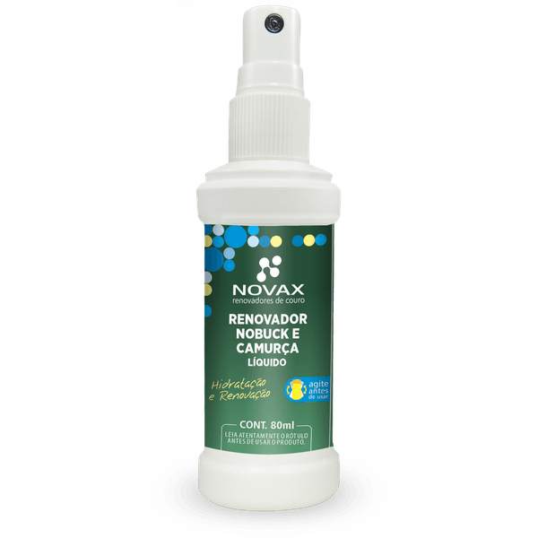 RENOVADOR NOBUCK E CAMURÇA LÍQUIDO FRASCO 80ML SPRAY