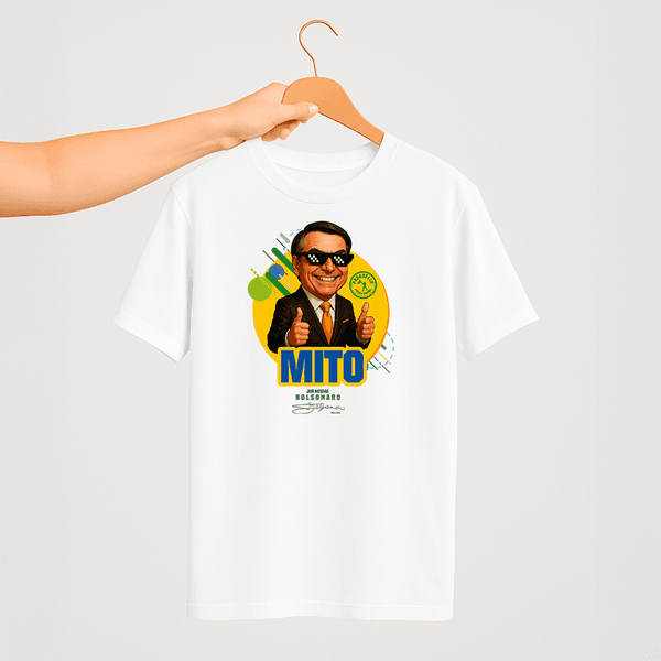 Camiseta Parabello Mito Estilizado Branca