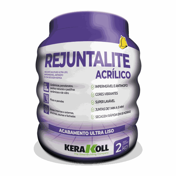 Rejunte Kerakoll Acrílico - 2Kg (Cores)