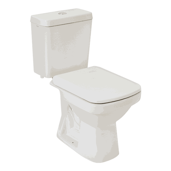 Fiori Kit Bacia com Caixa Acoplada Lírio Branco