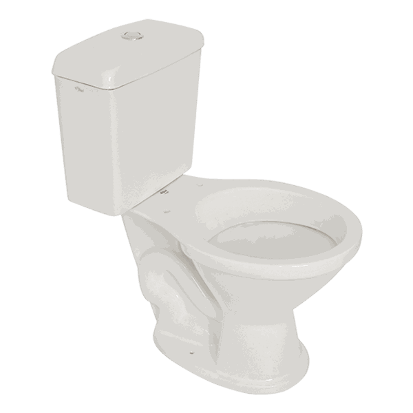 Combo Fiori Bacia + Caixa Acoplada Dalia Branco