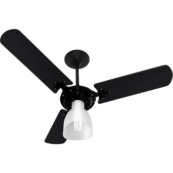Venti Delta Ventilador Teto New Delta Preto 