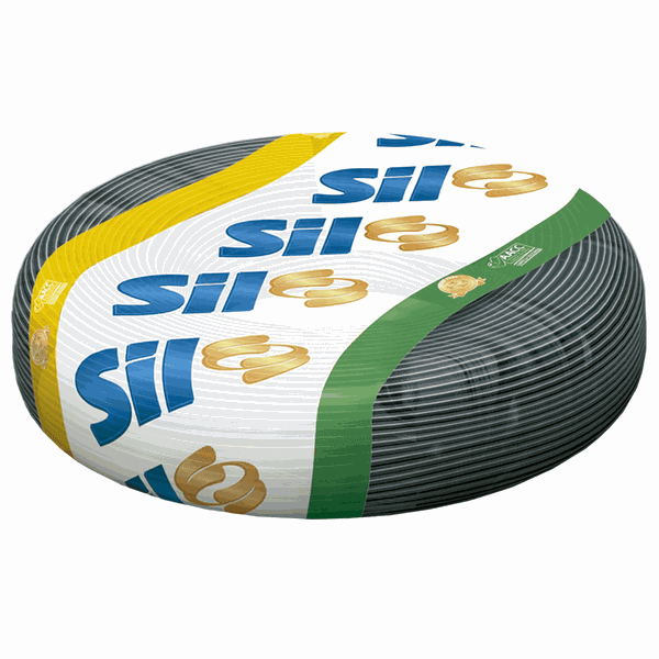 Cabo Flexível SIL 4mm / 100m - Preto