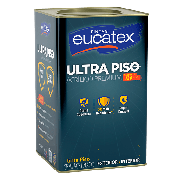  Tinta Eucatex Ultra Piso Acrílica Premium - 18L 