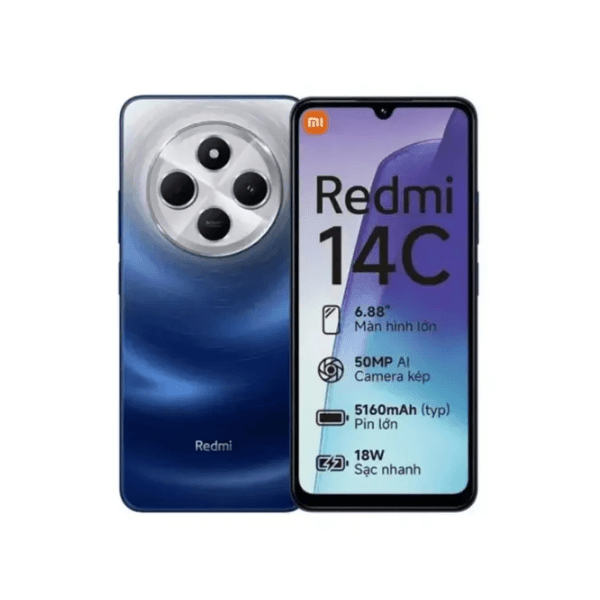 CELULAR XIAOMI REDMI 14C 128GB 4GB RAM AZUL