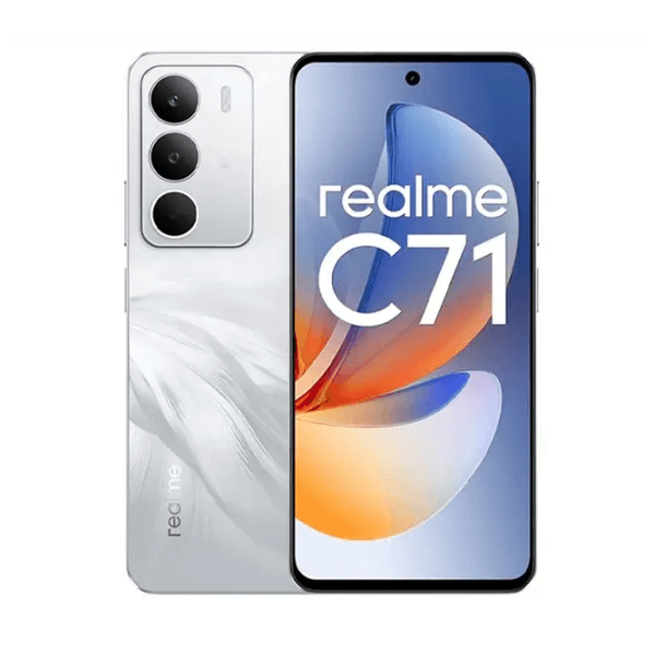 CELULAR REALME C71 128GB 4GB RAM NFC BRANCO | Lojas Premium