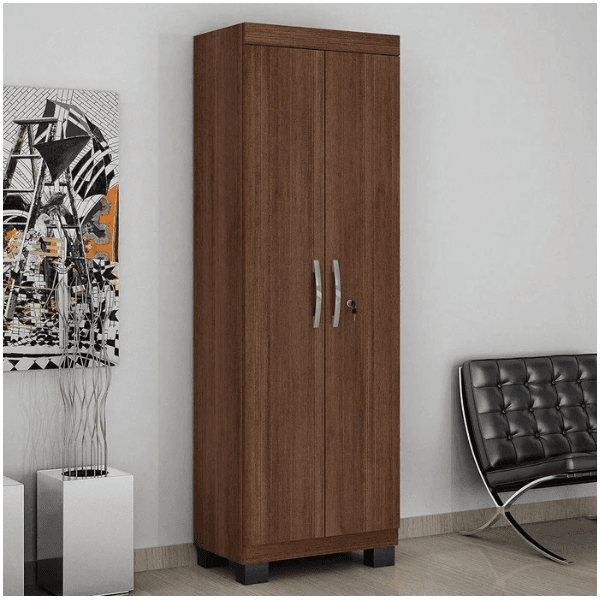MULTIUSO ASTECA 2 PORTAS CHOCOLATE VALDE MOVEIS