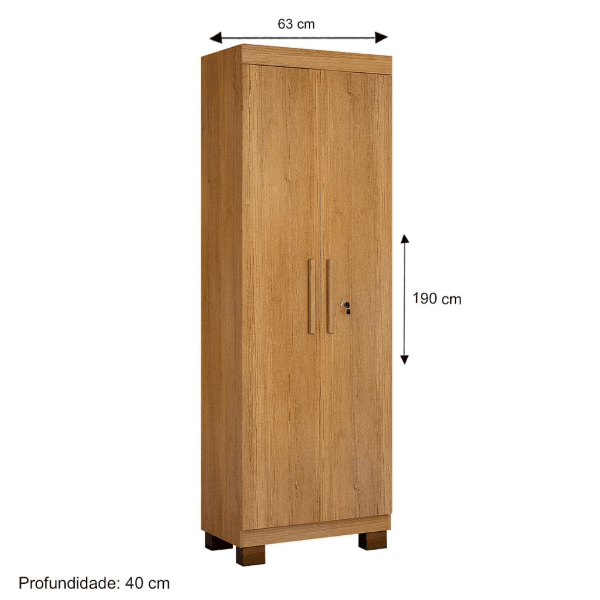 MULTIUSO ASTECA 2 PORTAS CINAMOMO VALDE MOVEIS