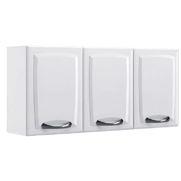 ARMARIO 120 3PT NEW PREMIUM BRANCO ITATIAIA