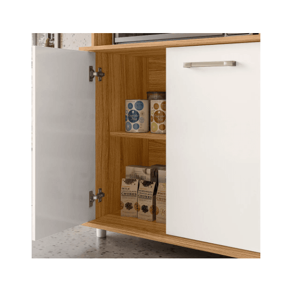 BALCÃO ISIS P. MICROONDAS/FORNO 2P FREIJO/OFF NICIOLI