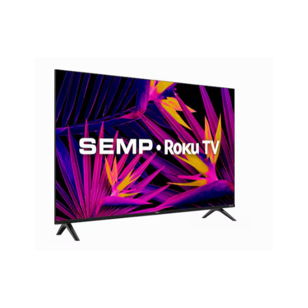 TV SMART 43" SEMP ROKU TV LED 43R6610 FULL HD, DOLBY AUDIO, USB, HDMI E WI-FI BIVOLT