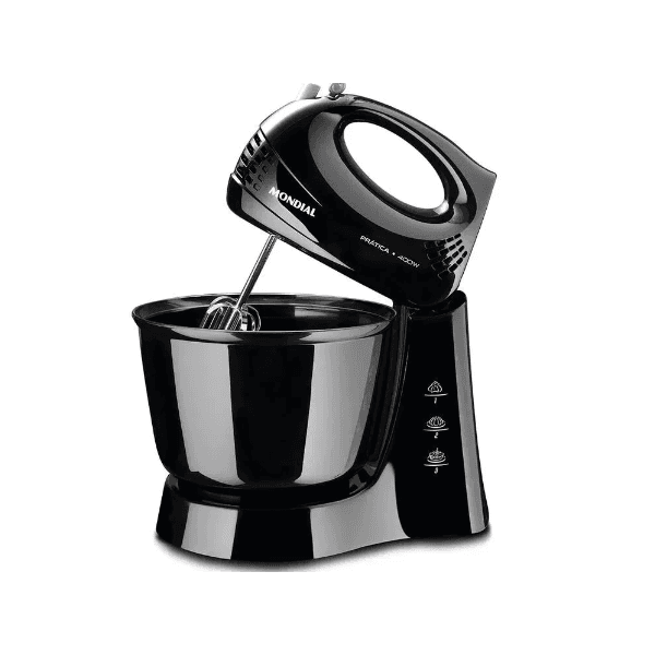 BATEDEIRA MONDIAL PRÁTICA PRETA 400W 3,6L B-44-B 127V