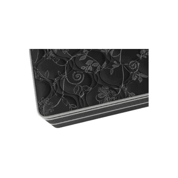 COLCHÃO SOLTEIRO PEROLA NEGRA 0,88X1,88 PRETO GAZIN