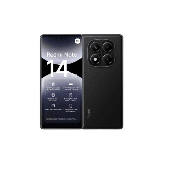 CELULAR XIAOMI REDMI NOTE 14 PRO 256GB 5G 8GB RAM PRETO