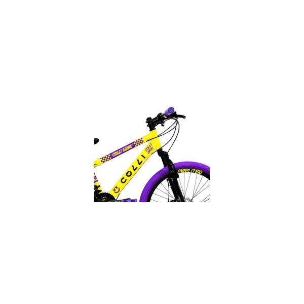 BICICLETA COLLI COLLI GRAU ARO 26 F.DISCO 21V AMARELO FOSCO