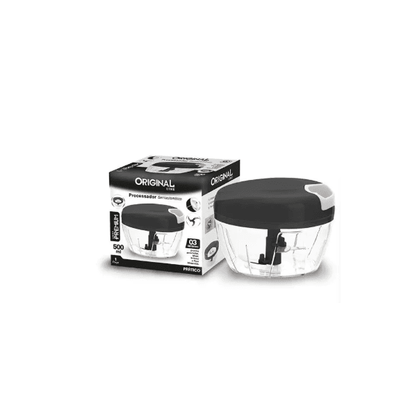 MULT TRITURADOR MANUAL 500ML PRETO - ORIGINAL