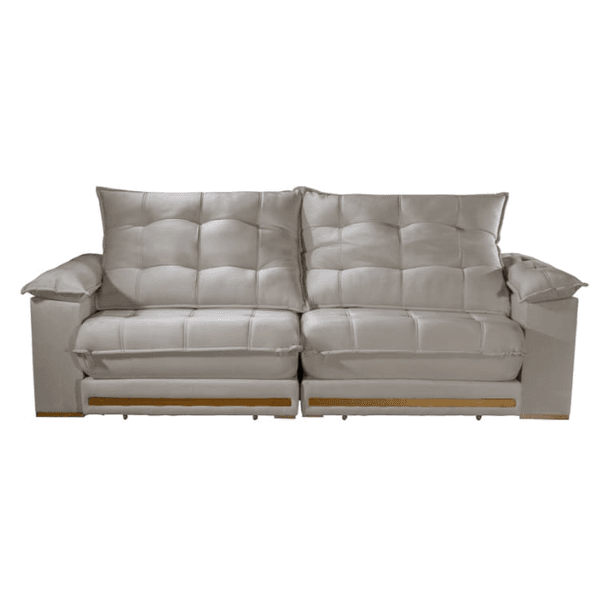 SOFA RET. BARCELONA 2,50 PILLOW 30CM TEC EXTRA 333 BEGE TEIXEIRA