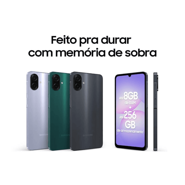 CELULAR SAMSUNG A07 256GB 8GB RAM VERDE