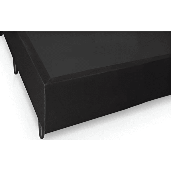 BASE BOX CASAL SOMMIER JACQUARD 1,88X1,38 PRETO - HELLEN