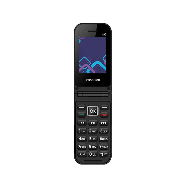 CELULAR POSITIVO FLIP P51 4G PRETO