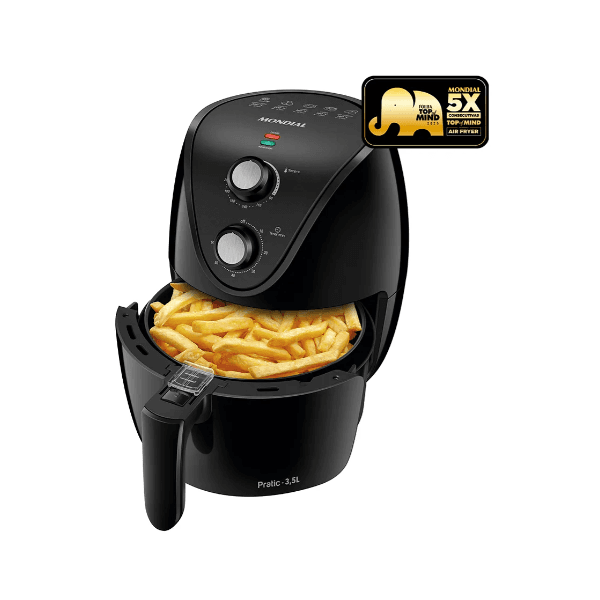 FRITADEIRA AIR FRYER MONDIAL AF-35-BF 3,5L 127V