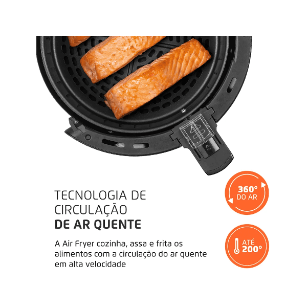 FRITADEIRA AIR FRYER MONDIAL AF-35-BF 3,5L 127V